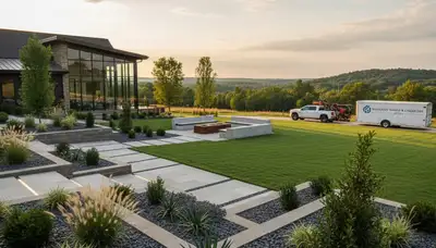 Landscaping services in Louisville, KY for lawn care, maintenance, and outdoor property improvement
