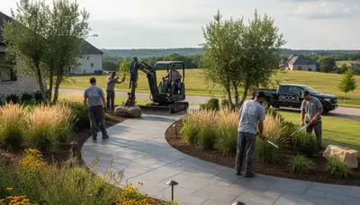 Landscaping services in Louisville, KY for residential lawn care and yard maintenance