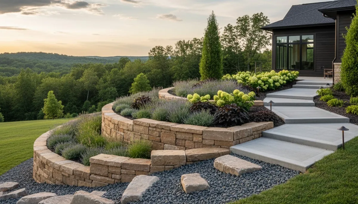 Landscaping service in Louisville, KY for lawn care, mowing, and yard maintenance