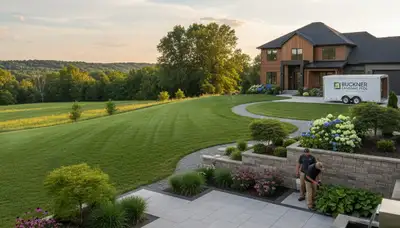 Landscaping service in Louisville, KY for lawn care, yard maintenance, and property cleanup