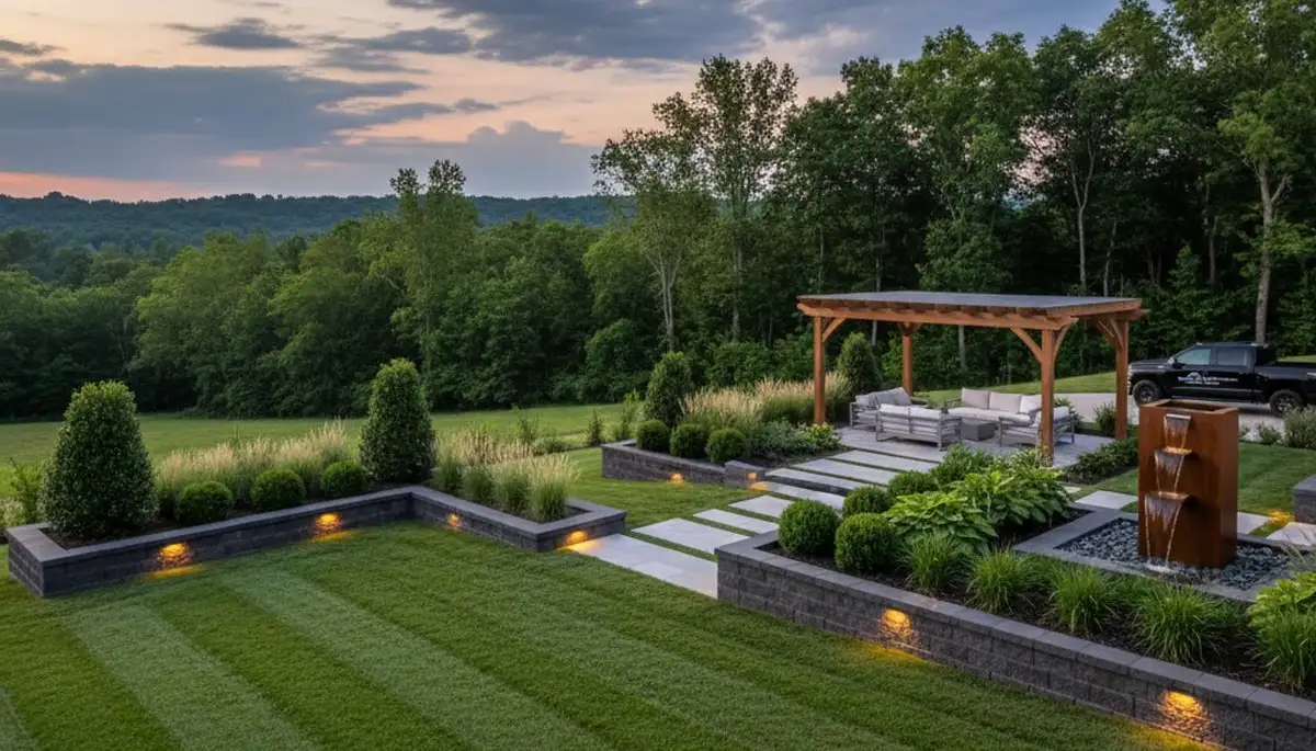 Landscaping service in Louisville, KY for professional lawn care and property maintenance