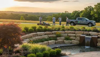 Landscaping services in Louisville, KY for lawn care, garden maintenance, and yard cleanup