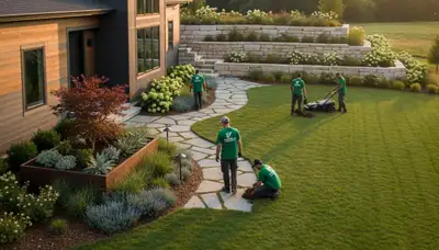 Landscaping services in Louisville, KY for residential and commercial lawn care