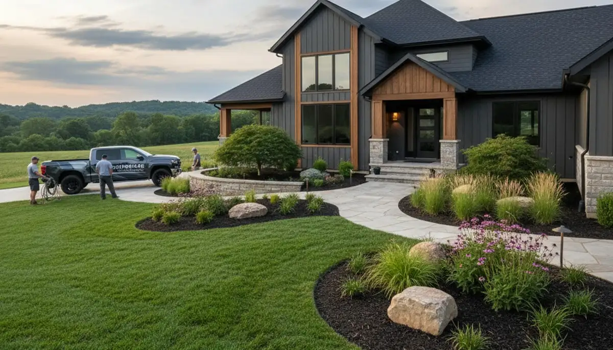 Louisville, KY landscaping service for professional lawn care and yard maintenance