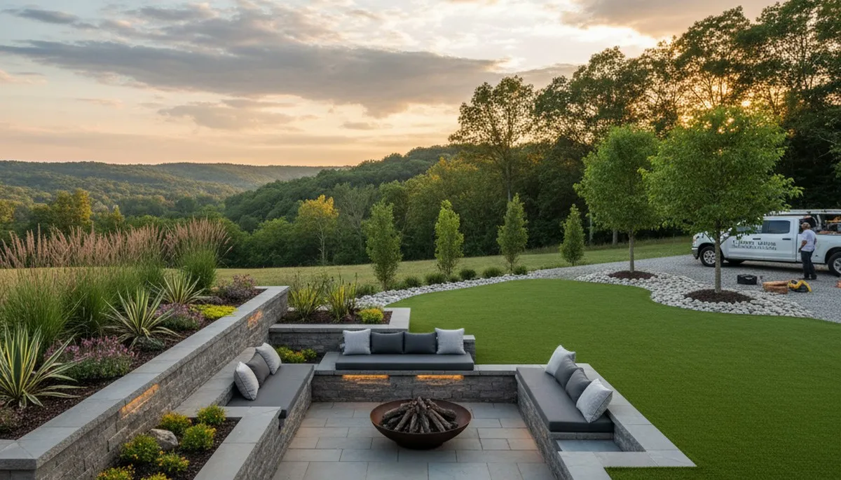 Landscaping services in Louisville, KY for lawn care, mowing, and outdoor property maintenance
