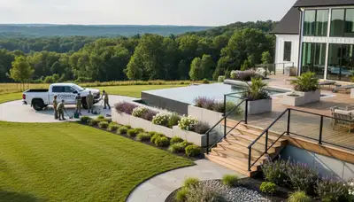 Landscaping services in Louisville, KY for lawn care, mowing, and yard maintenance