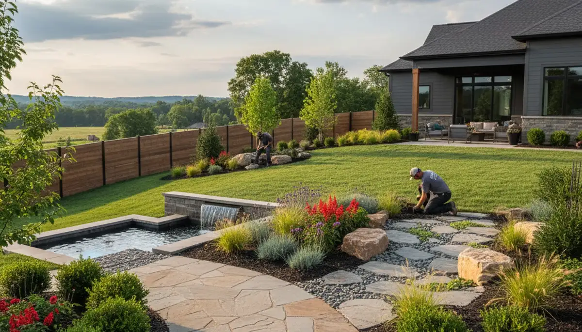 Louisville, KY landscaping service for professional lawn care and yard maintenance
