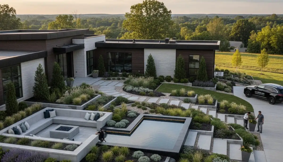 Louisville, KY landscaping team provides professional lawn care and landscape maintenance services