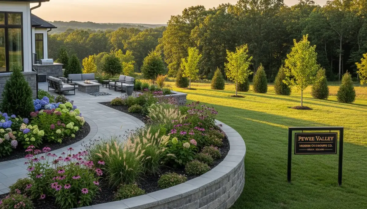 Louisville, KY landscaping team providing professional lawn care and yard maintenance services