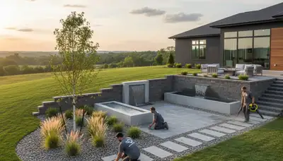 Landscaping services in Louisville, KY for lawn care, mowing, and yard maintenance